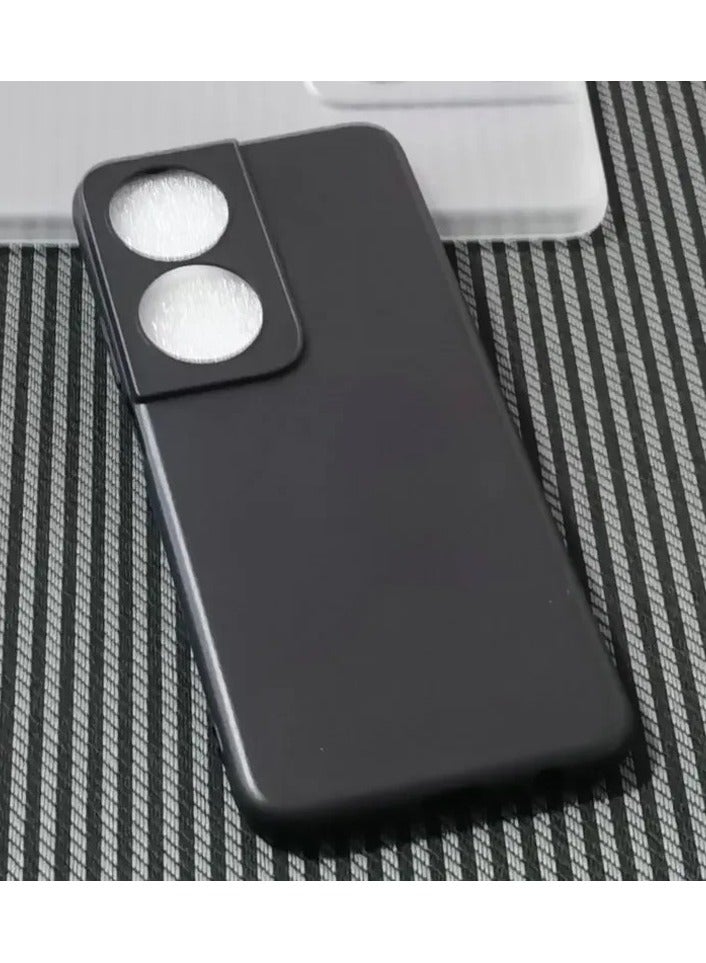 Honor X7b Case Soft Flexible Slim Fit TPU Back Cover Matt Black Protective Case with Camera Protection Designed for Honor X7b - Image 2