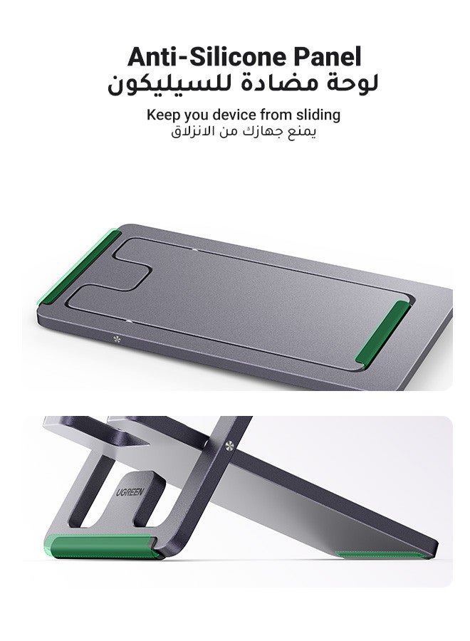 Ugreen Cell Phone Stand, Portable Mobile Phone Holder, Adjustable iPhone Stand For Desk, Foldable View Angle Stand, Stable Alloy Metal Mobile Stand, Compatible With iPhone 16/15, Samsung S24 Series - Image 4