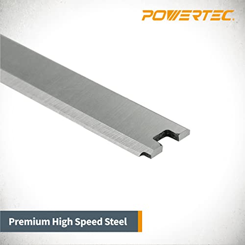 POWERTEC 13 Inch Planer Blades for RIDGID R4330, TP1300LS Planer, Replacement for AC20502 Planer Knives, Set of 3 (12828) - Image 3