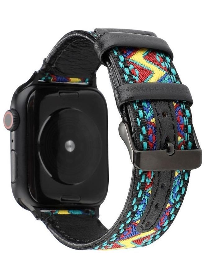 NIBEMINENT Replacement Watchband for Apple Watch Series 7/6/5/4/3/2/1/SE 38/40/41mm Multicolour - Image 1