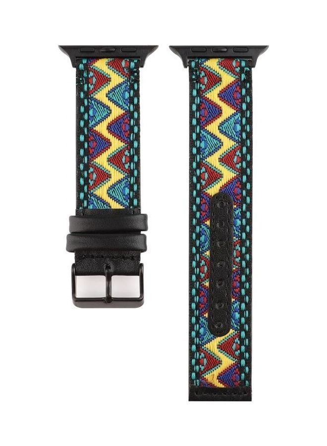 NIBEMINENT Replacement Watchband for Apple Watch Series 7/6/5/4/3/2/1/SE 38/40/41mm Multicolour - Image 2