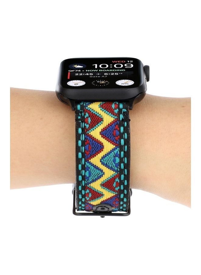 NIBEMINENT Replacement Watchband for Apple Watch Series 7/6/5/4/3/2/1/SE 38/40/41mm Multicolour - Image 5