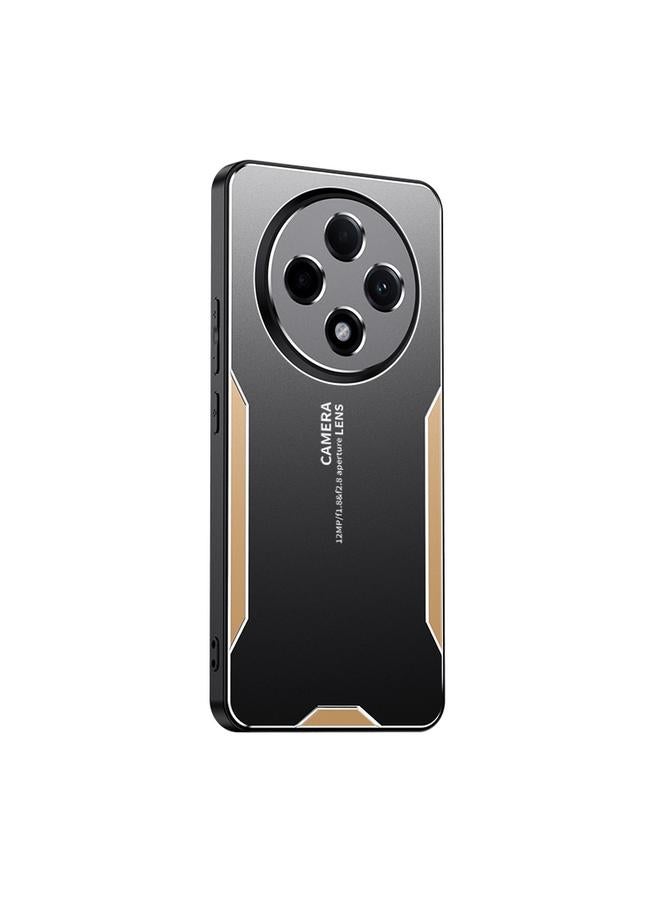 S-TOP Case For OPPO Reno12 F Blade Series TPU Hybrid Metal Phone Case - Image 1