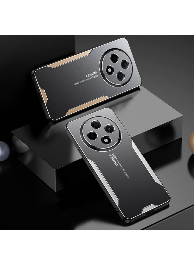 S-TOP Case For OPPO Reno12 F Blade Series TPU Hybrid Metal Phone Case - Image 2