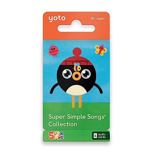 YOTO Super Simple Songs Collection 4 Kids Musical Cards for Use with Player Mini Allin1 Audio Device Educational ScreenFree Listening with Fun Singalong Music for Playtime Parties Travel - Image 1