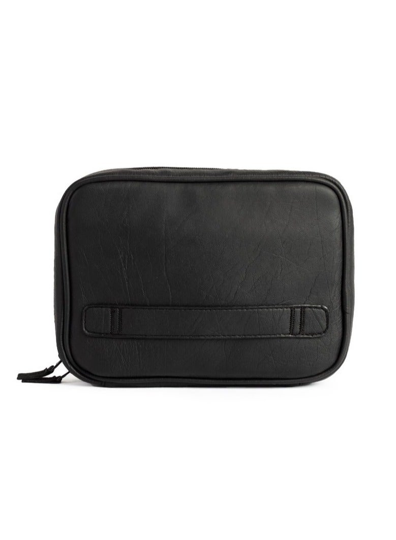 Ar supply AR Pouch by Arij Bags | Small Hand Pouch for Mobile Phones and Accessories, Lightweight Daily Use Design, Main Pocket, 6 Card Slots, Multiple Inner Pockets and Quick Access Outer Pocket (22 × 17 × 5 cm) (Black) - Image 5