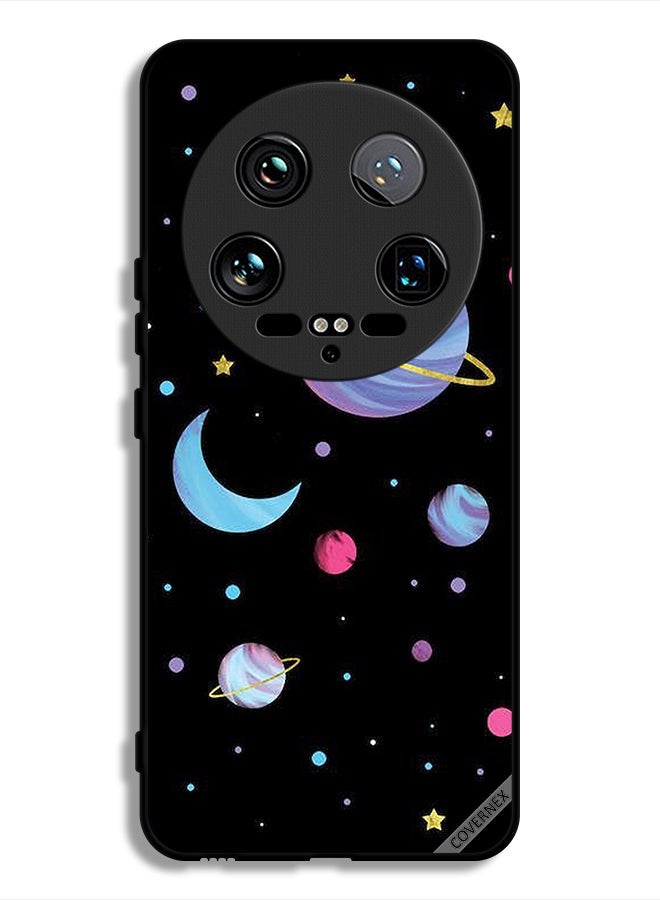 Covernex Xiaomi 14 Ultra Protective Case Cover Planets Art - Image 1