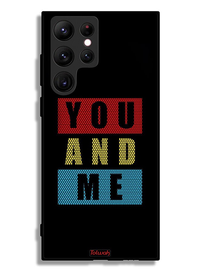 Tolwak Samsung Galaxy S22 Ultra 5G Protective Case Cover You And Me - Image 3