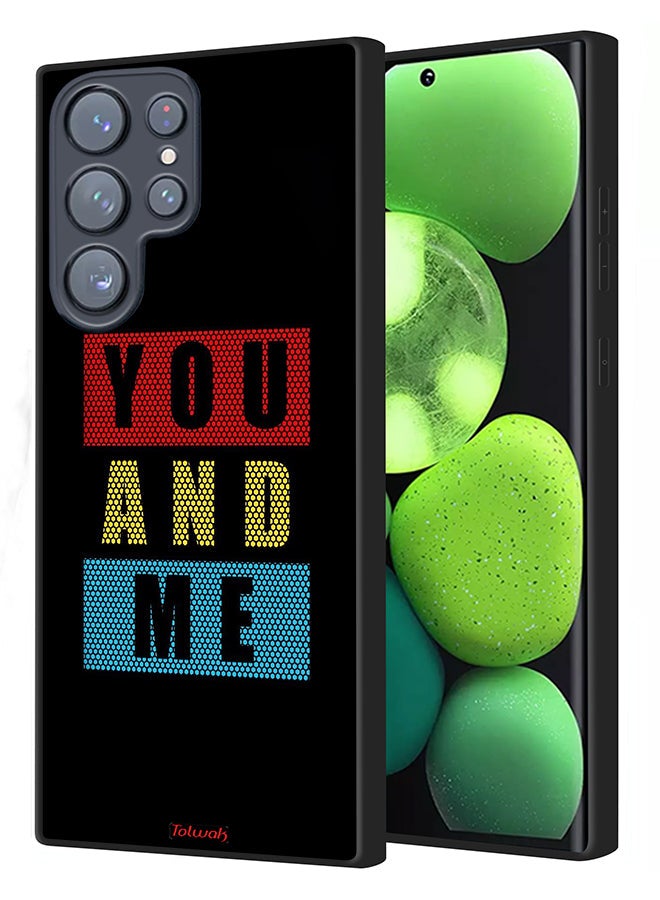 Tolwak Samsung Galaxy S22 Ultra 5G Protective Case Cover You And Me - Image 1