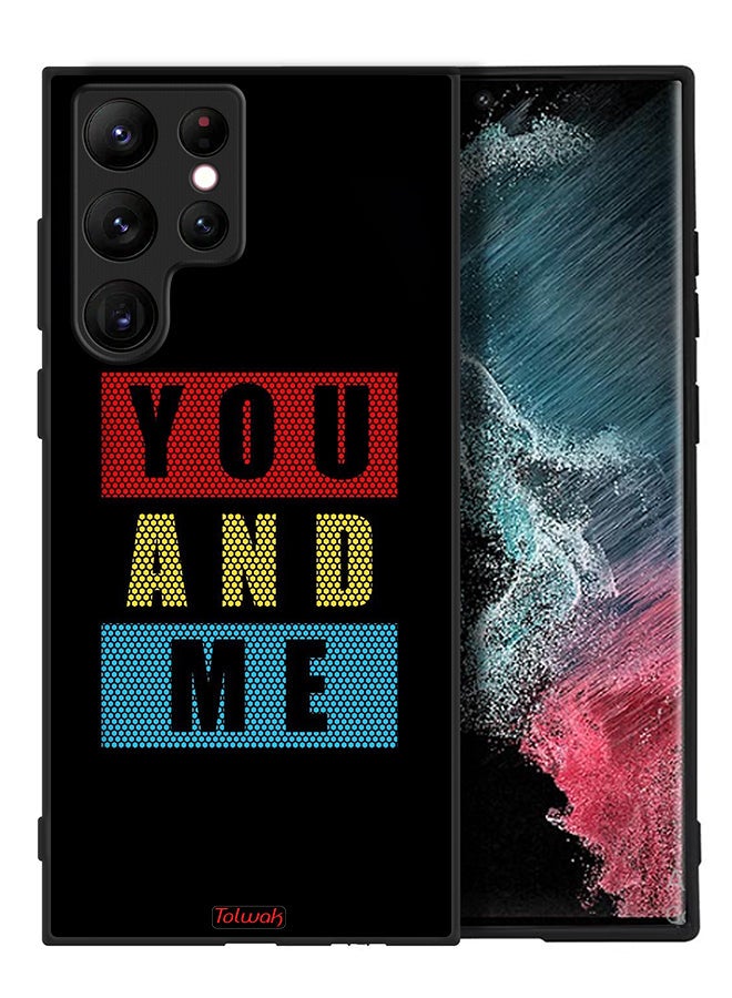 Tolwak Samsung Galaxy S22 Ultra 5G Protective Case Cover You And Me - Image 2