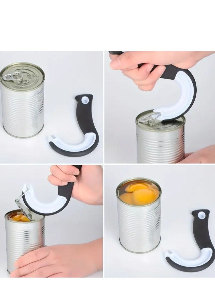 Easy Open Ring Pull Can Opener Easy Grip Opener Ring-Pull Helper for Ring Pull Tab Cans Tins Bottles