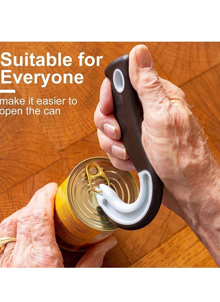 Easy Open Ring Pull Can Opener Easy Grip Opener Ring-Pull Helper for Ring Pull Tab Cans Tins Bottles