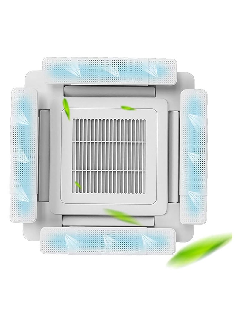 ARNOTEC Air Conditioner Wind Deflector (1 Piece), 180° Adjustable AC Cover for Wall-Mounted Units, Honeycomb Vent Design, No Drilling, ABS Material, Prevent Direct Blowing – Office, Home, Restaurant  - Image 2