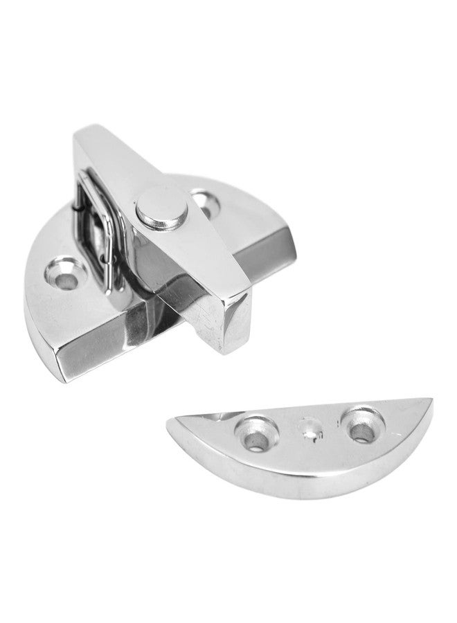 Hilitand Boat Door Cabinet Hatch Round Turn Button Catch Marine Hinge 316 Stainless Steel, Marine Hardware Accessories - Image 5