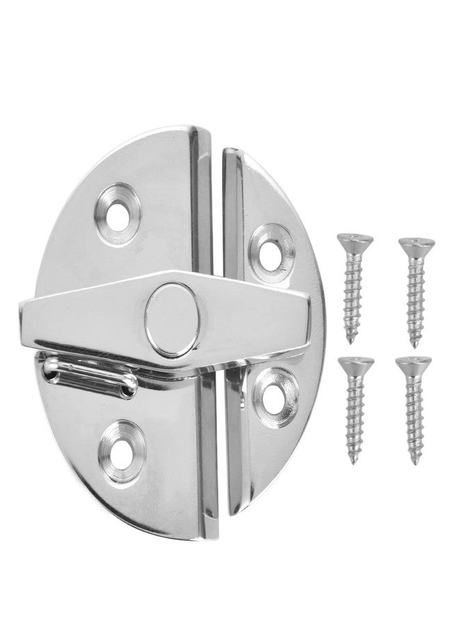 Hilitand Boat Door Cabinet Hatch Round Turn Button Catch Marine Hinge 316 Stainless Steel, Marine Hardware Accessories - Image 2