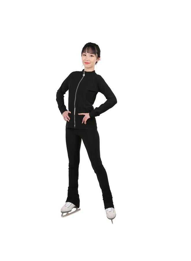 VUELO Flower Skating Training Clothes Figure Skating Fitness Training Children Adult Art Performance Clothing Men And Women Skating Clothes - Image 1