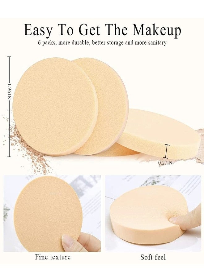 TopFinder® 5in1 Makeup Sponge Kit Blender Set Beauty Best Puff Foundation Blending Flawless for Liquid Cream and Face Powder Brush Multi-colored Makeup Sponges Professional Pack For Women girls - Image 4