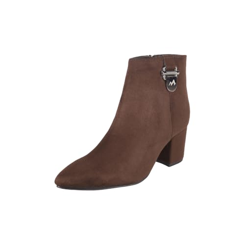 Metro Women Brown Suede Leather Classic Ankle Length Boot UK/3 EU/36 (31-66) - Image 1