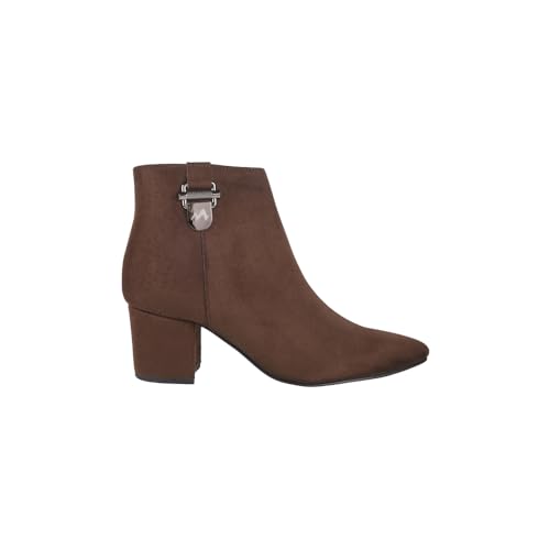 Metro Women Brown Suede Leather Classic Ankle Length Boot UK/3 EU/36 (31-66) - Image 4