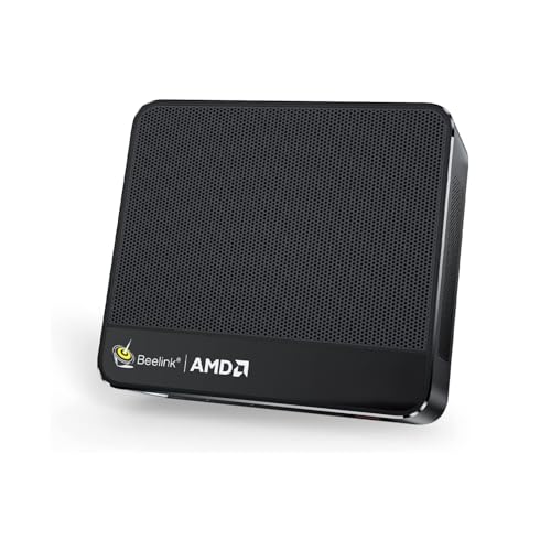Beelink Mini PC, SER5 AMD Ryzen 5 5500U(7nm, 6C/12T) up to 4.0GHz, Mini Gaming Computer 16GB DDR4 RAM 500GB NVME SSD, Micro PC 4K@60Hz Dual Display, Mini Computer WiFi6/BT5.2/HTPC/W-11 Pro - Image 1