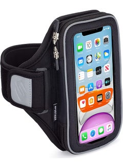 Velocity V7 Running Armband Compatible With Iphone 15 15 Pro 14 14 Pro 13 13 Pro Iphone12 12Pro Galaxy S24 S23 S22 5G Google Pixel And Many More Mobile Phones Fits Most Cases