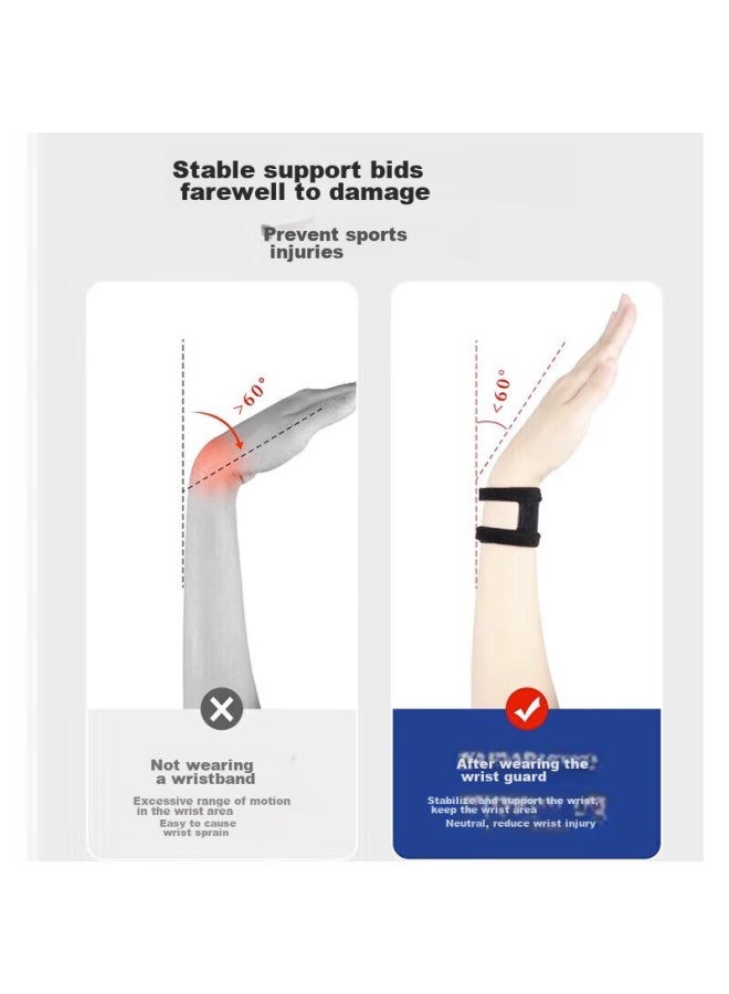 Tmt Wrist Guard, Tendonitis Prevention, Anti-sprain Sports, Tfcc Wrist Brace, Wrist Injury Prevention, Wrist Fixation Brace, For Tennis And Badminton - Image 4