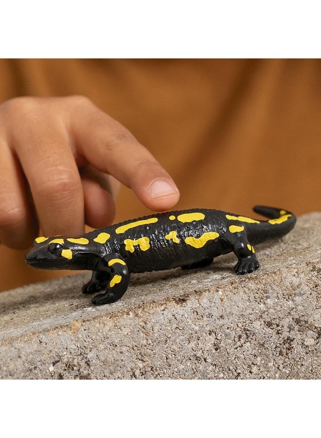 Schleich تمثال سحلية السمندل الناري من شلايش (2.54 سم) - Image 2
