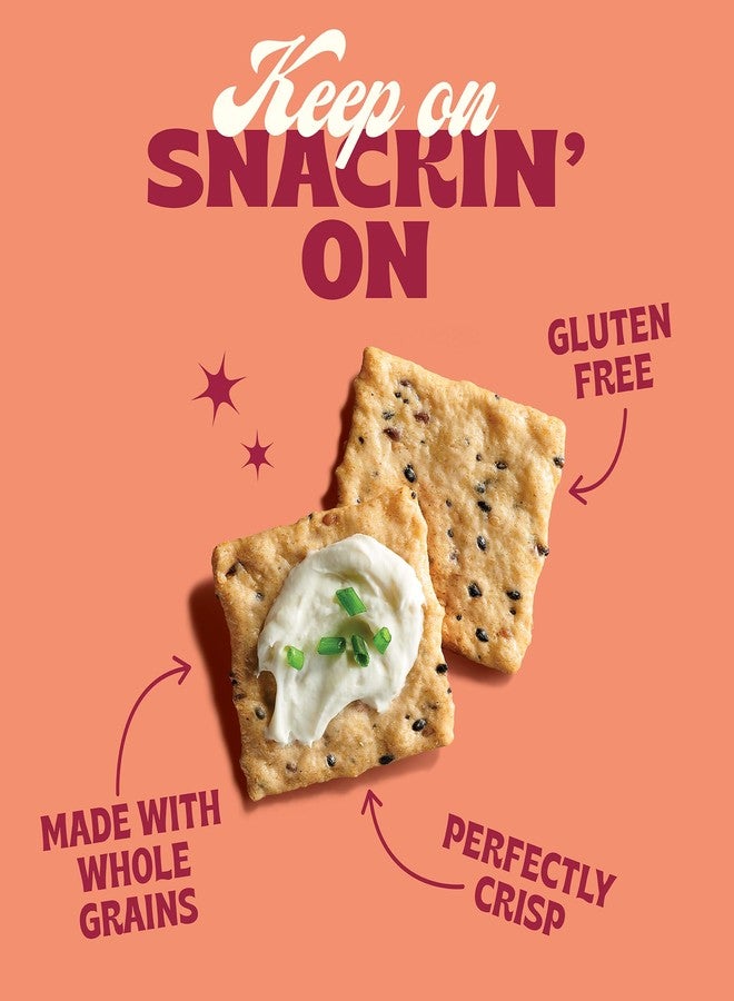 Back to Nature Gluten Free Crackers, Non-GMO Multi-Seed Rice Thins, 4 Ounce - Image 3