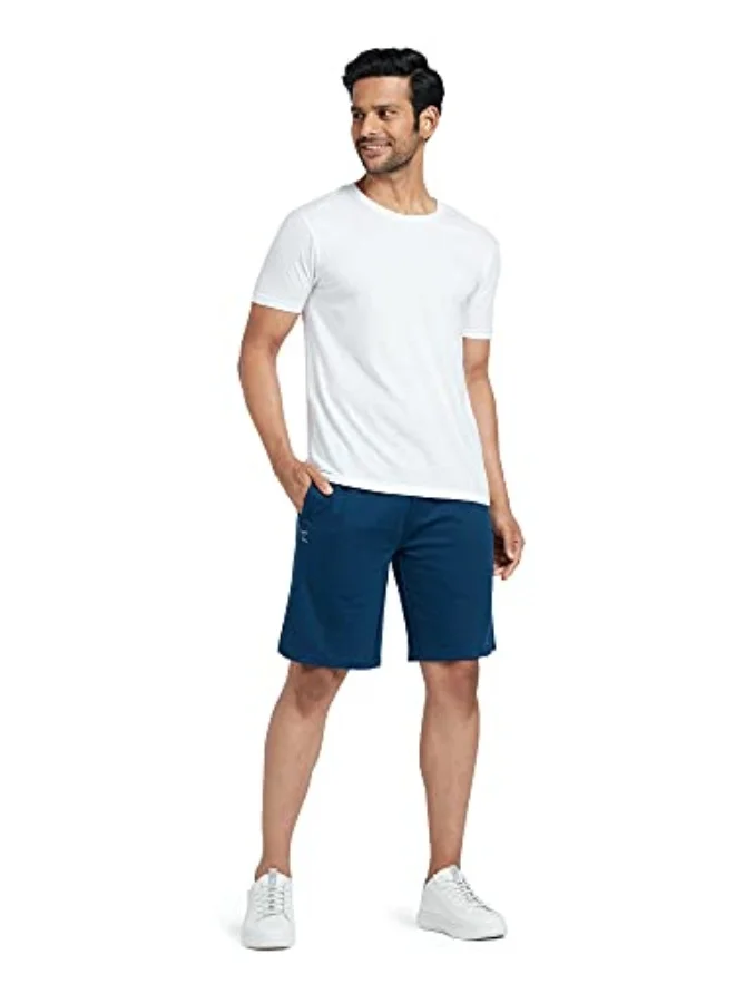 XYXX  XYXX Men's Nova Cotton Regular Fit Solid Shorts with Side Pockets and No Marks Waistband  | Best Price UAE