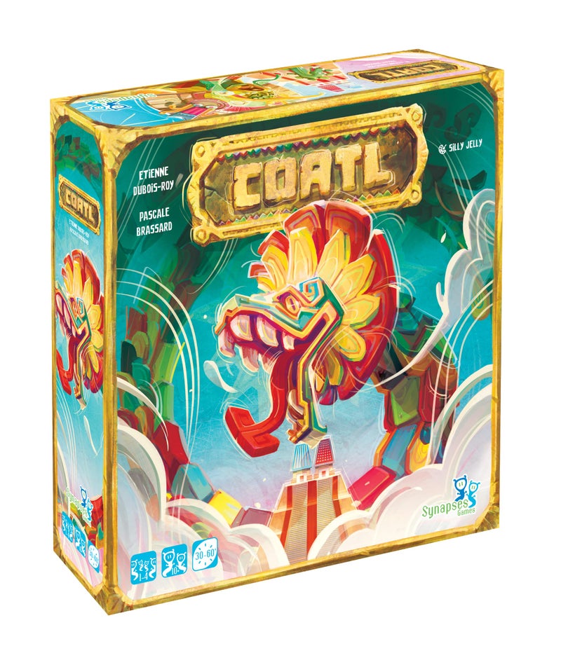 Synapses Games | Coatl | Strategy Board Game | 3D Plastic Pieces | 1 to 4 Players | 30+ Minutes | Ages 10+ - Image 5