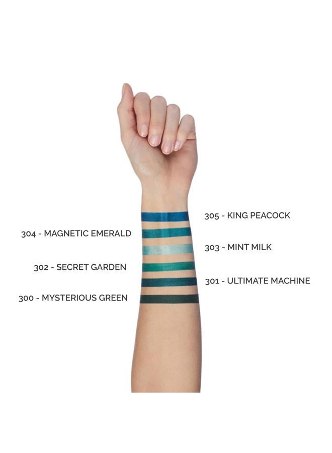 PUPA Vamp! Waterproof Eye Pencil 300 Mysterious Green - Rich, Cream Liner Pencil to Make Eyes Pop - Long Lasting, Smudge, Tear, Sweat, and Waterproof Formula - 0.12 oz - Image 3