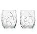 Barski Barski Glass Tumbler, with String Design, Crystal, Double Old Fashioned Tumblers, Set of 2 Glasses, by , Made in  - Image 2