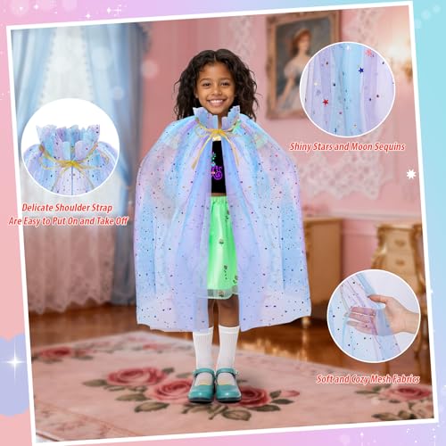 Meland Princess Dress Up - Dress Up Clothes for Girls with Toys,Christmas Birthday Gift for Toddler Girls 3,4,5,6,7,8 Years - Image 3