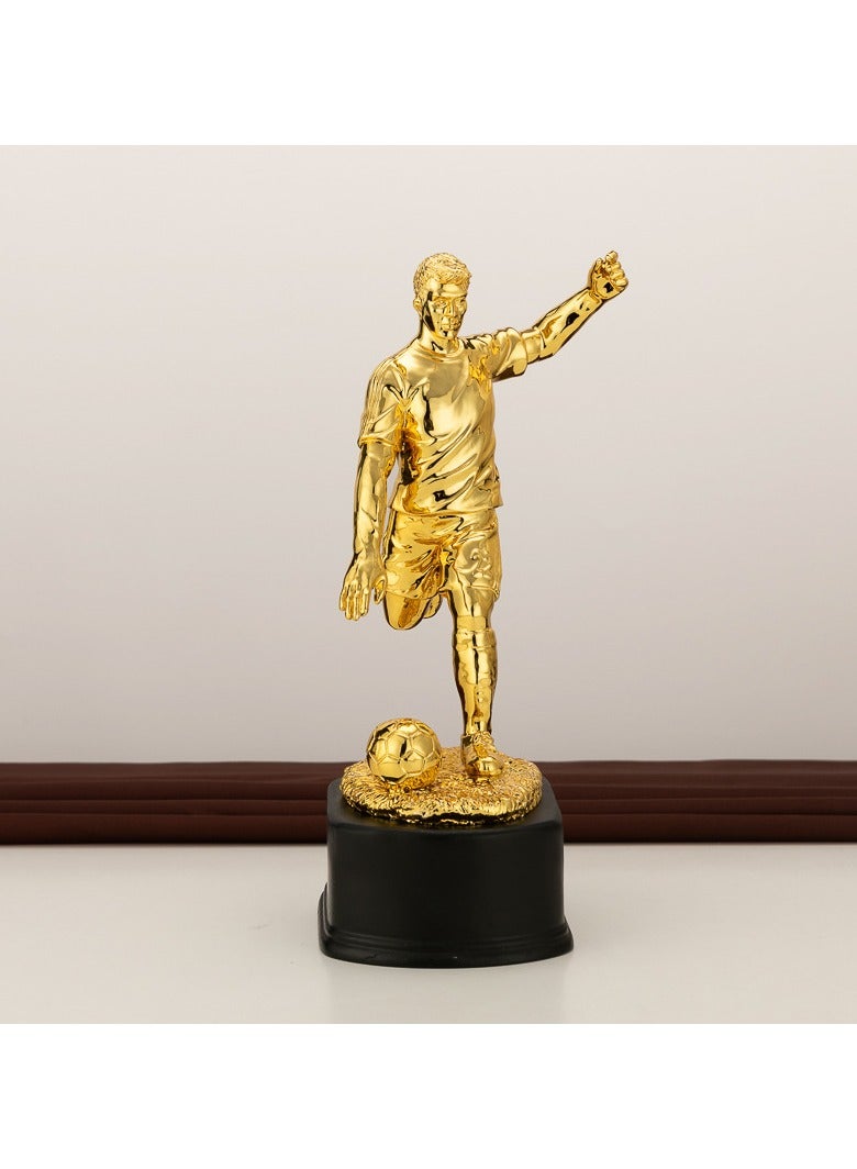 KUYING New Creative Personal Trophy Football MVP Player Trophy 11x9x24cm  - Image 2