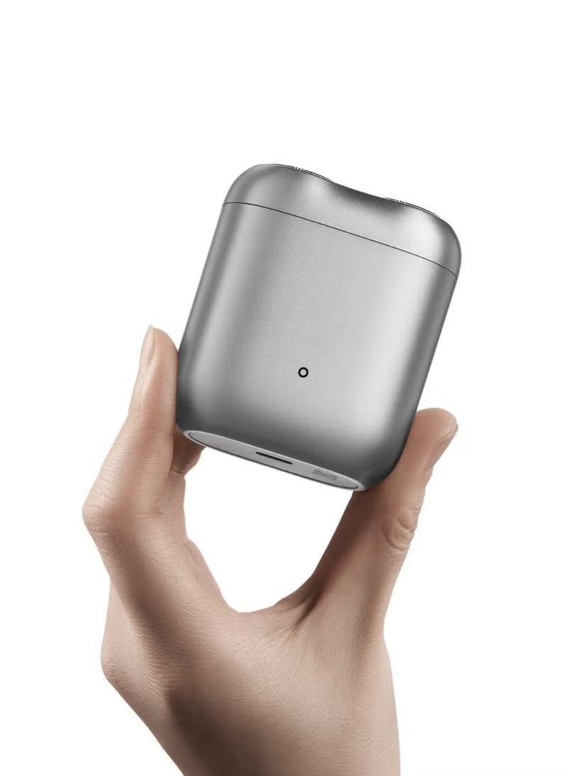 Xiaomi Electric Shaver S200 for Men – Rechargeable Cordless Razor with Dual Blade System, Wet & Dry Use, Fast Charging, IPX7 Waterproof Design, Ergonomic Grip, Travel-Friendly Electric Shaving Kit – Silver | S200 - Image 4