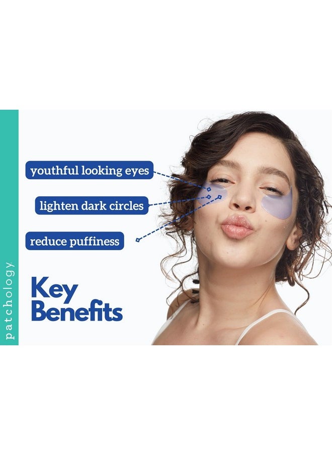Patchology Patchology Restoring Eye Gel Patches with Retinol & Collagen - Eye Masks for Dark Circles, Puffy Eyes & Wrinkles - Anti-Aging Overnight Eye Pads Set - Brighten Skin Care for Eye Bags (30 Pairs)  - Image 2
