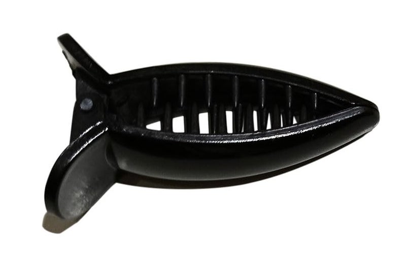 BHARATGAURAV - Hair Accessories Butterfly Clips Claw Hair Clutchers Medium Size Tight Grip Pack of 6 Black - Image 2