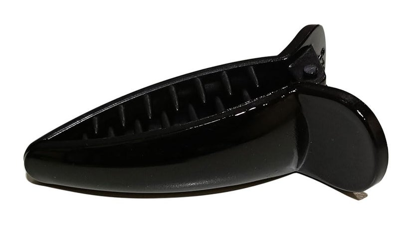 BHARATGAURAV - Hair Accessories Butterfly Clips Claw Hair Clutchers Medium Size Tight Grip Pack of 6 Black - Image 5