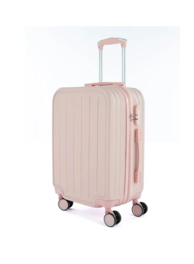 LIMRA Luggage set 6 pieces travel Bags with a distinctive design from limra pink