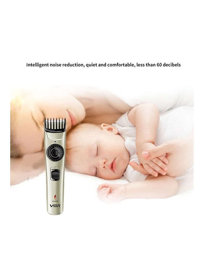 VGR V-031 Professional Hair Trimmer Gold/black 15cm - Image 4