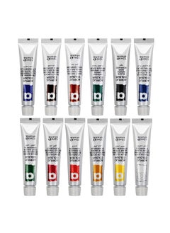 Falling In art Falling in Art Tabletop Easel Set - 24 Pieces Starter Kit - Artist Acrylic Painting Kit with 12 Acrylic Paints Set, Canvas Panels, Brushes, Wooden Palette for Kids, Adults, Beginners, Professionals  - Image 4