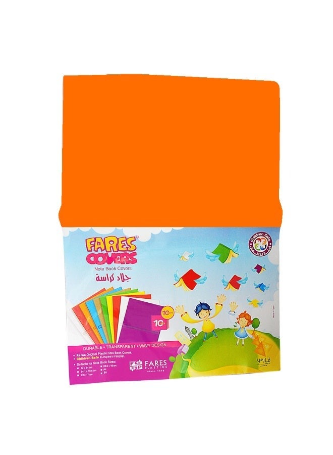 Note Book Covers Fares - Orange