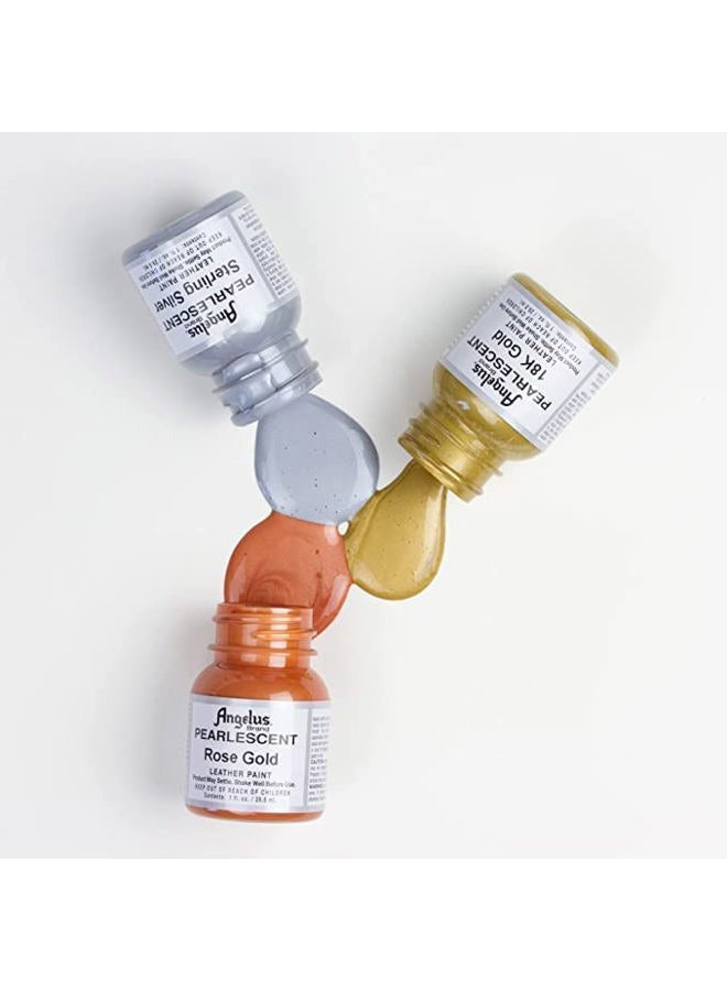 Angelus Acrylic Leather Paint-4oz.-Gold - Image 4