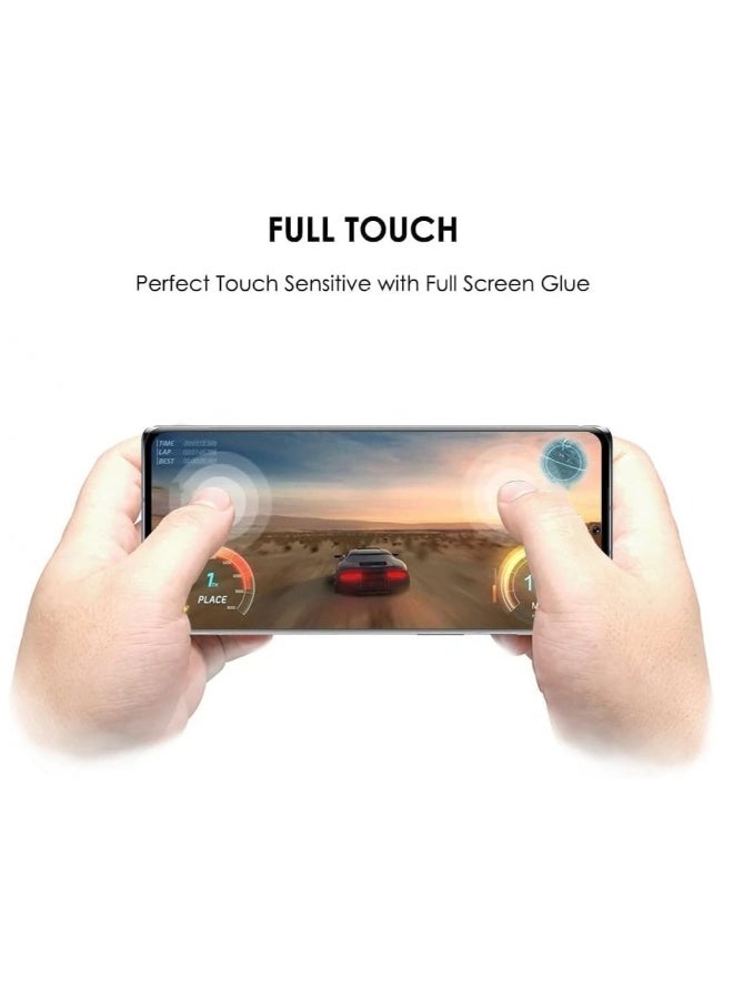 DUSALA Screen Protector for Pixel 6 Pro UV Tempered Glass, Film HD Screen Saver, 9H Hardness, Bubble-free Screen Replacement Protector Film - Image 5