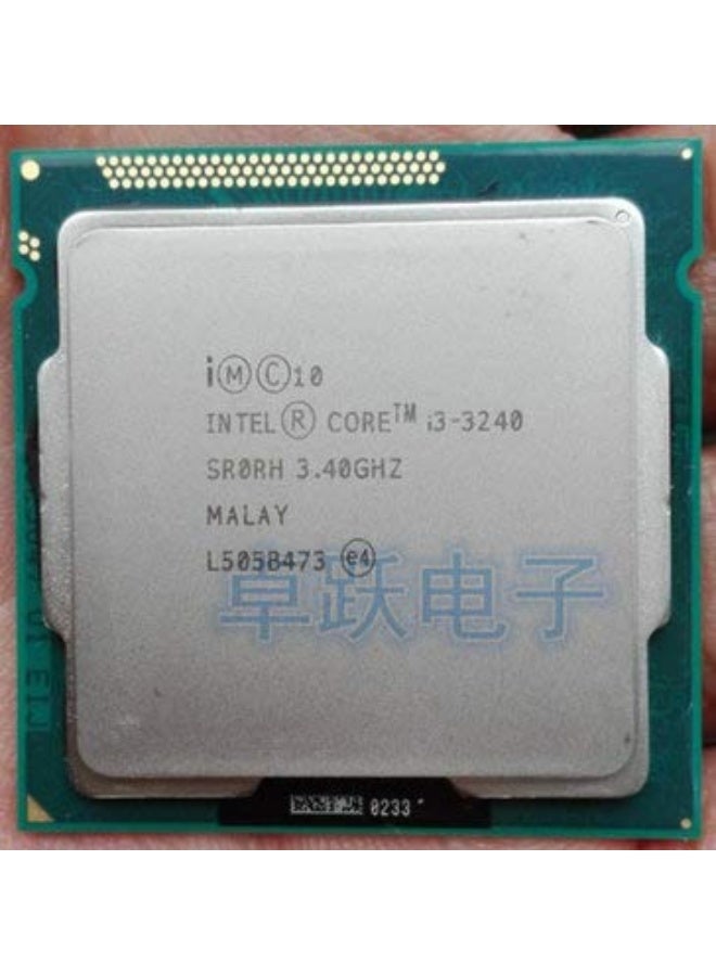 original Intel I3 3240 Processor Dual-Core 3.4GHz LGA 1155 TDP 55W 3MB Cache i3-3240 