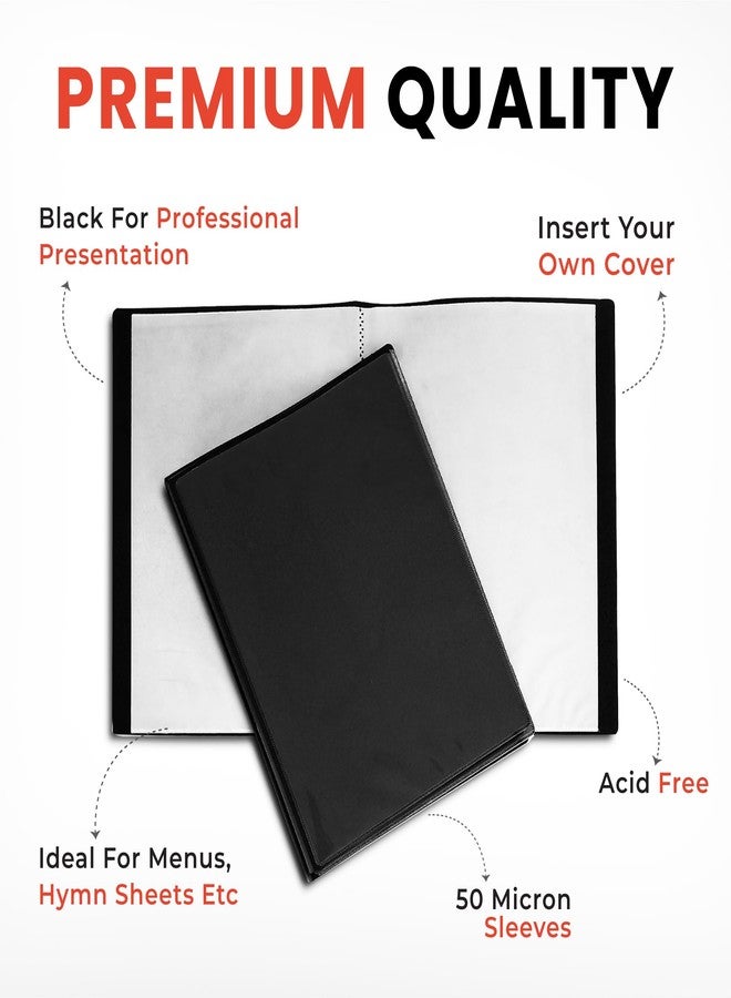 Janrax A4 Presentation Display Book 20 Pockets (40 Views) by Janrax - Image 3