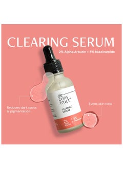 Deconstruct Deconstruct 5% Niacinamide + 0.2% Retinol Face Serum Combo | With 2% Alpha Arbutin & 1% Peptide | Reduces Acne, Dark Spots, Fine Lines & Wrinkles | For Men & Women | Beginner Friendly | 30 ml each  - Image 4