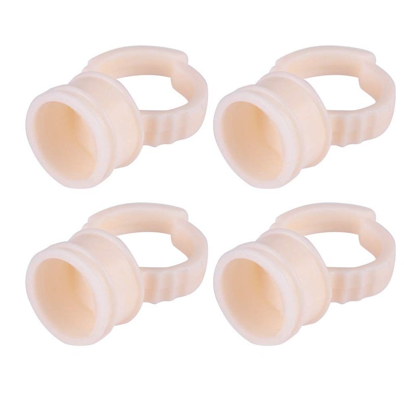 yuyte yuyte 3 Types 100 Pcs Ink Ring Silicone and SemiPermanent for Pigment Holder02 