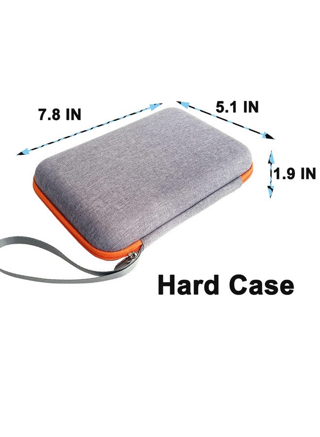 JCHPINE Hard Carrying Case For Giiker Super Blocks Puzzle Game, Protective Storage Holder For Giiker Brain Teaser Puzzles Interactive Handheld Game Console Accessories (Case Only) (Orange For Super Blocks) - Image 4