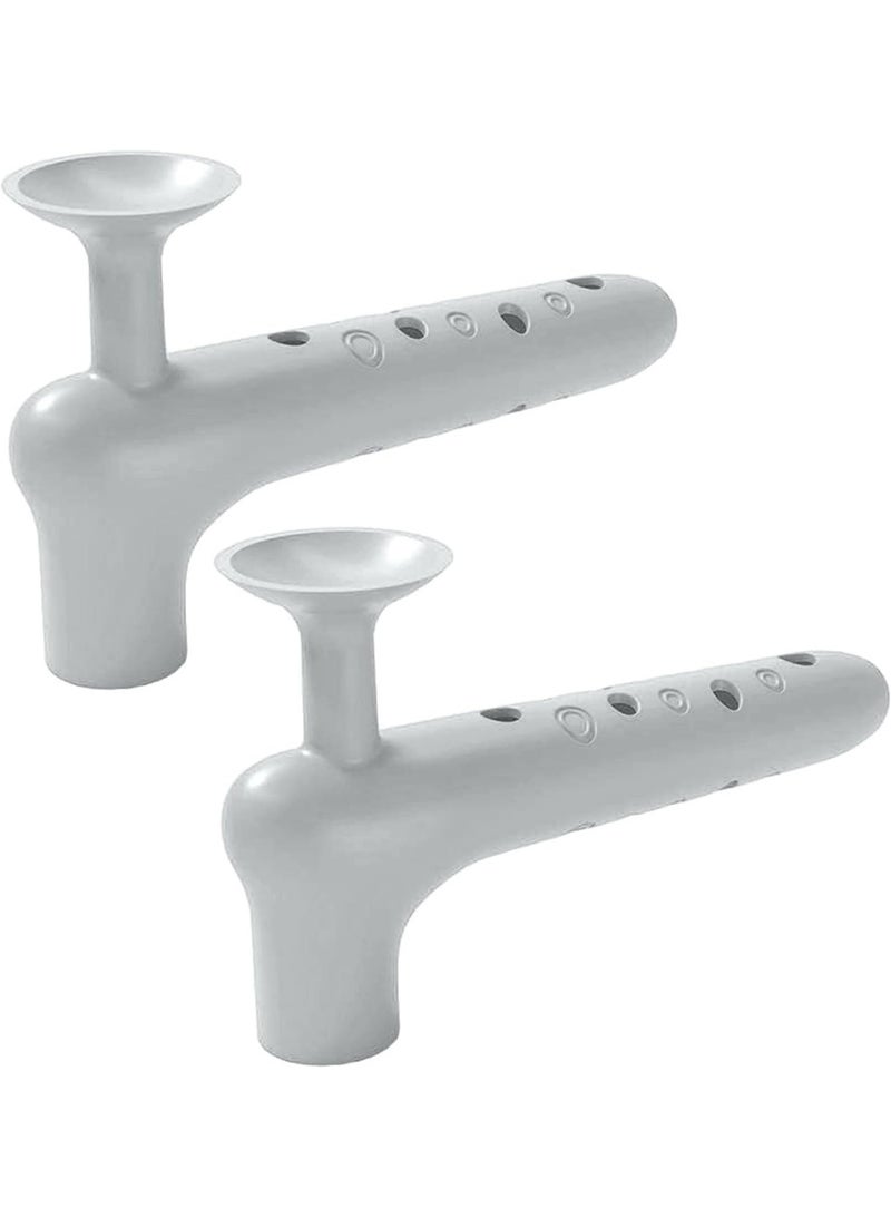 Door stopper that attaches to the handle to prevent friction and collision with the wall, reduce noise, and prevent paint peeling. - Multi-colored - 1 piece - Image 1